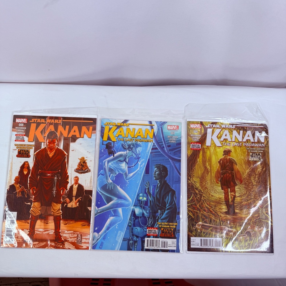 Star Wars Kanan The Last Padawan 5 7-8 lot Marvel Rebels 2nd Sabine Ezra Hera